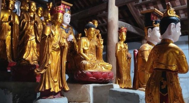 Ngắm những cổ vật quý trong ngôi chùa 400 năm tuổi ở Thái Nguyên ảnh 3