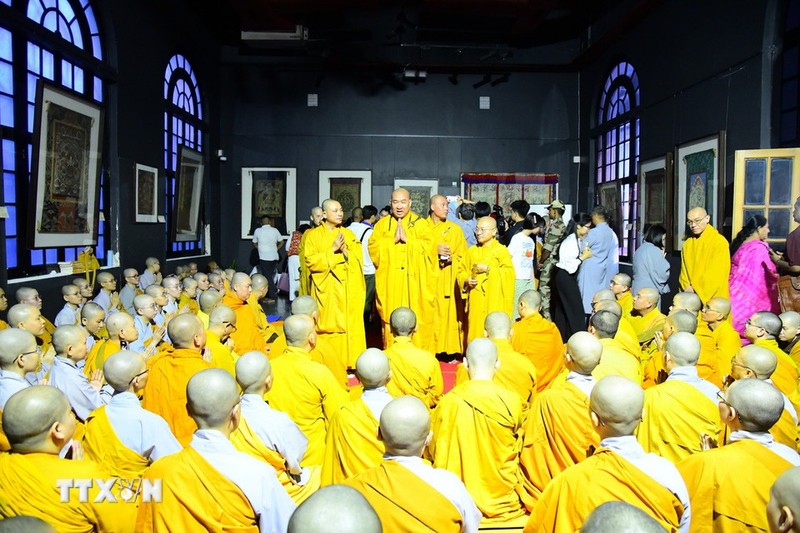 Lễ đón nhận và cung rước Xá lợi Đức Phật Thích Ca Mâu Ni từ Ấn Độ về Việt Nam ảnh 7