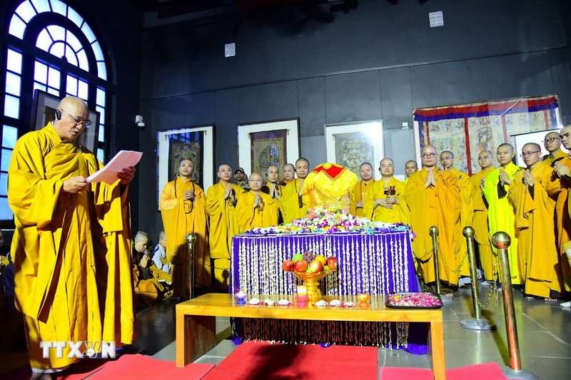 Lễ đón nhận và cung rước Xá lợi Đức Phật Thích Ca Mâu Ni từ Ấn Độ về Việt Nam ảnh 2