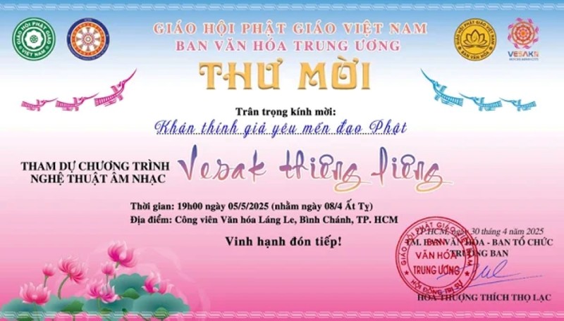Bốn chương trình nghệ thuật đặc sắc tại Đại lễ Vesak Liên Hợp Quốc 2025 ảnh 2