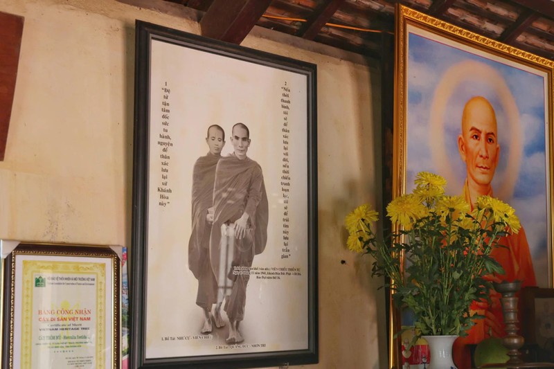 Ngôi chùa gần 300 năm tuổi, nơi in dấu bước chân tu hành của Bồ tát Thích Quảng Đức ảnh 2