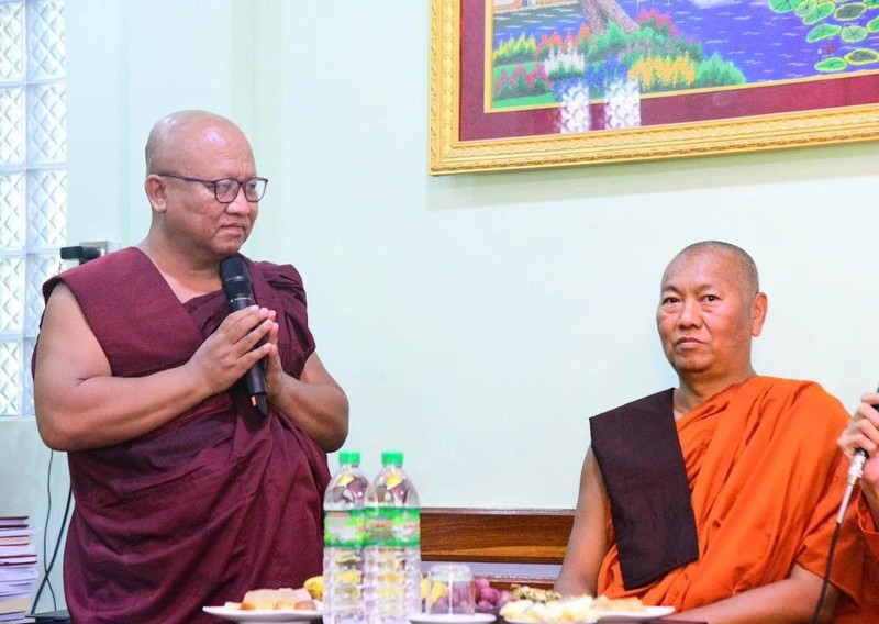 Đoàn Phật giáo Việt Nam thăm cơ sở tự viện đào tạo Tăng sĩ tại Mandalay ảnh 1
