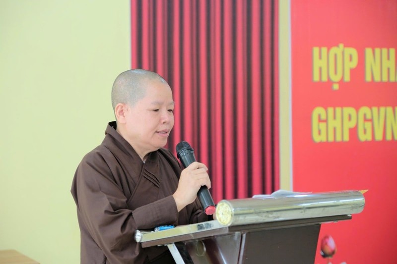 Bắc Ninh: Hội nghị hợp nhất, kiện toàn nhân sự Phân ban Ni giới tỉnh, nhiệm kỳ 2022–2027 ảnh 1