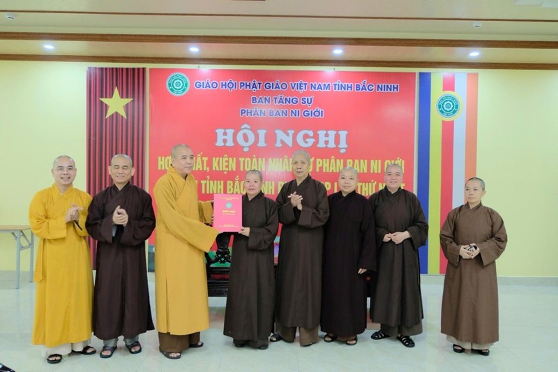 Bắc Ninh: Hội nghị hợp nhất, kiện toàn nhân sự Phân ban Ni giới tỉnh, nhiệm kỳ 2022–2027 ảnh 4