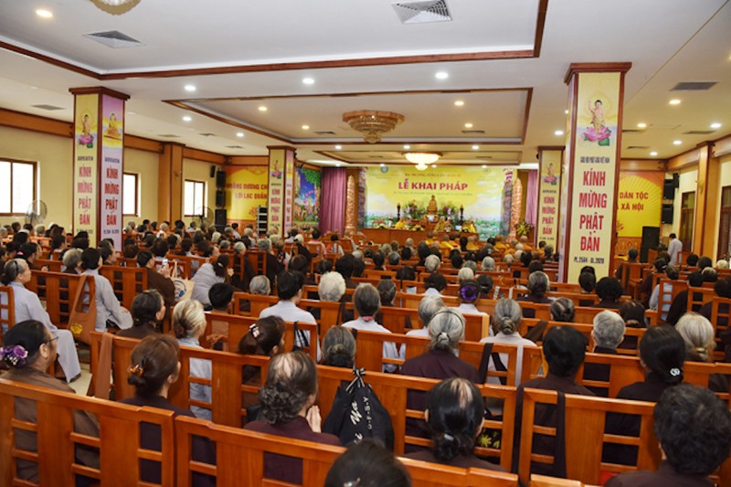 Tùng lâm Quán Sứ khai Pháp khóa An cư Kiết hạ - PL. 2564 ảnh 2