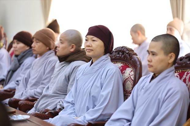 Tăng ni sinh Khóa V Học viện Phật giáo Việt Nam tri ân tại Hà Nội ảnh 21