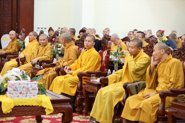 Tăng ni sinh Khóa V Học viện Phật giáo Việt Nam tri ân tại Hà Nội ảnh 28