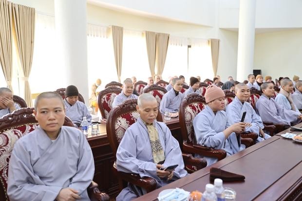 Tăng ni sinh Khóa V Học viện Phật giáo Việt Nam tri ân tại Hà Nội ảnh 55