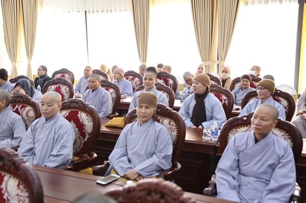 Tăng ni sinh Khóa V Học viện Phật giáo Việt Nam tri ân tại Hà Nội ảnh 56