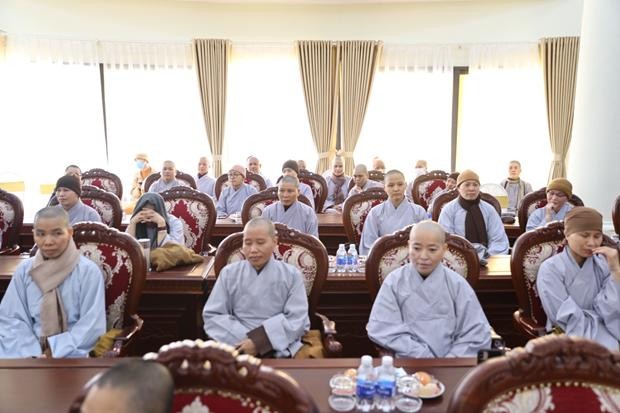 Tăng ni sinh Khóa V Học viện Phật giáo Việt Nam tri ân tại Hà Nội ảnh 57