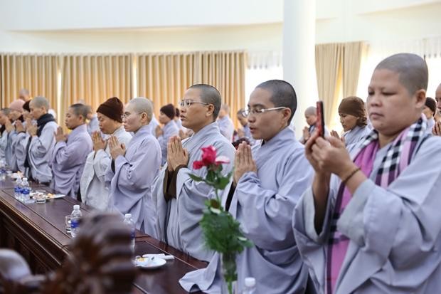 Tăng ni sinh Khóa V Học viện Phật giáo Việt Nam tri ân tại Hà Nội ảnh 62