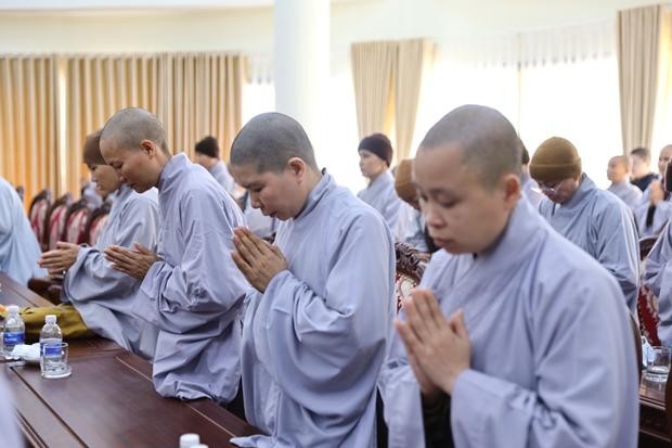 Tăng ni sinh Khóa V Học viện Phật giáo Việt Nam tri ân tại Hà Nội ảnh 63