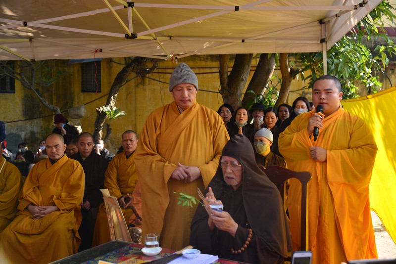 Lễ rót đồng đúc Đại Hồng Chung tại trụ sở Ban trị sự GHPGVN thành phố Hải Phòng ảnh 9