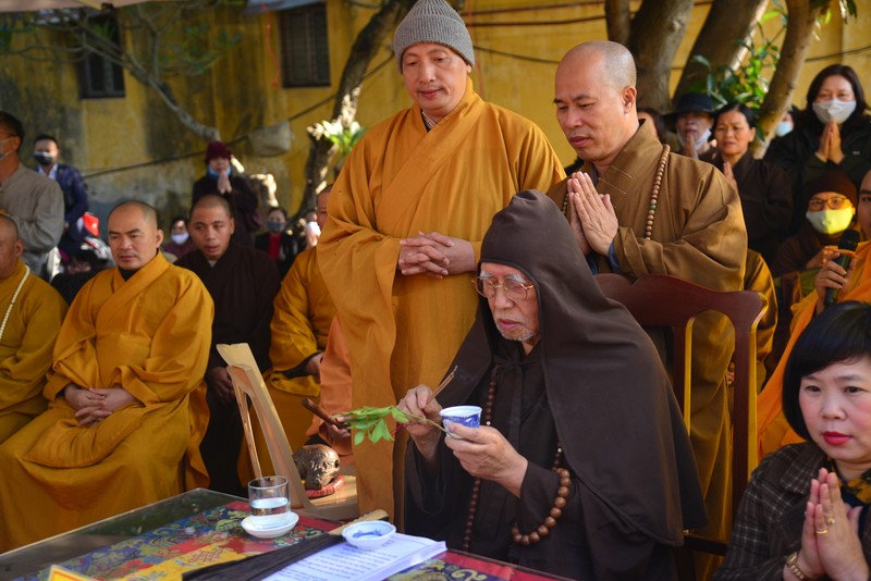 Lễ rót đồng đúc Đại Hồng Chung tại trụ sở Ban trị sự GHPGVN thành phố Hải Phòng ảnh 12