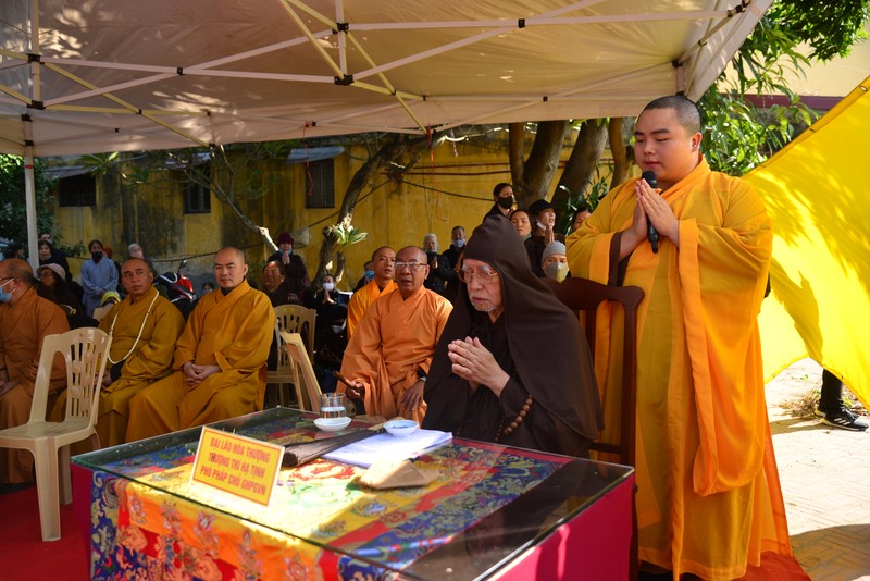 Lễ rót đồng đúc Đại Hồng Chung tại trụ sở Ban trị sự GHPGVN thành phố Hải Phòng ảnh 17