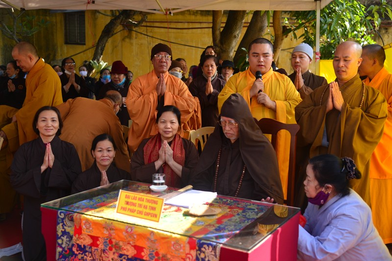 Lễ rót đồng đúc Đại Hồng Chung tại trụ sở Ban trị sự GHPGVN thành phố Hải Phòng ảnh 22