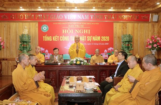 Thái Nguyên: Hội Nghị Tổng Kết Công Tác Phật Sự Năm 2020 ảnh 15