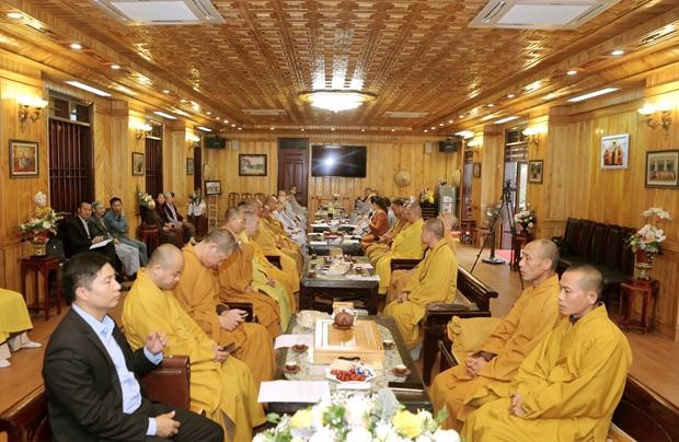 Thái Nguyên: Hội Nghị Tổng Kết Công Tác Phật Sự Năm 2020 ảnh 17