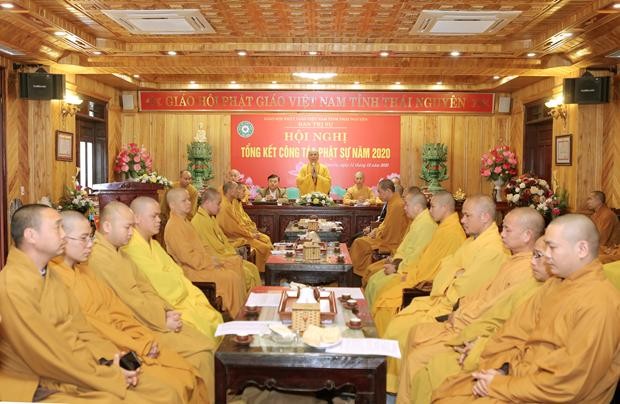 Thái Nguyên: Hội Nghị Tổng Kết Công Tác Phật Sự Năm 2020 ảnh 19