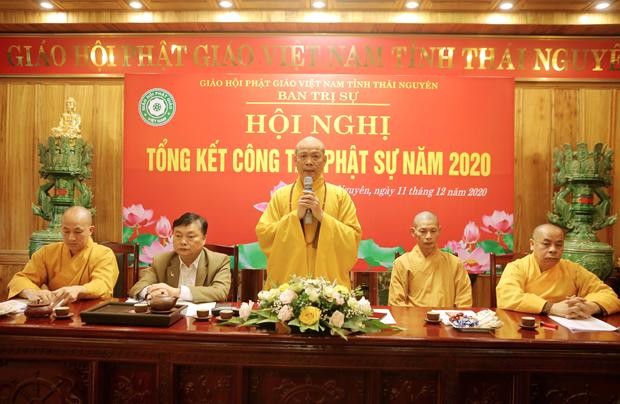 Thái Nguyên: Hội Nghị Tổng Kết Công Tác Phật Sự Năm 2020 ảnh 22