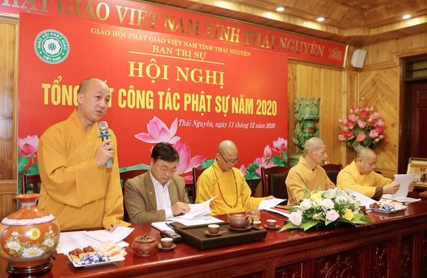 Thái Nguyên: Hội Nghị Tổng Kết Công Tác Phật Sự Năm 2020 ảnh 30