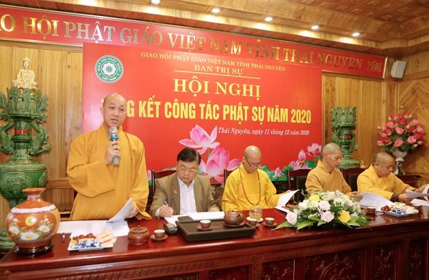 Thái Nguyên: Hội Nghị Tổng Kết Công Tác Phật Sự Năm 2020 ảnh 31