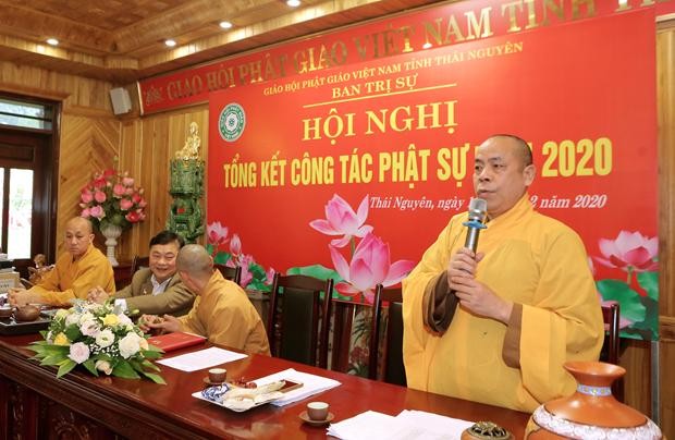 Thái Nguyên: Hội Nghị Tổng Kết Công Tác Phật Sự Năm 2020 ảnh 38