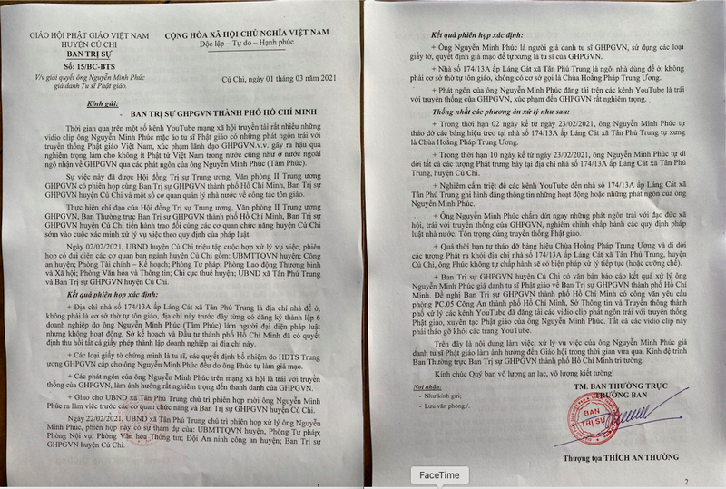 Vụ giả sư ăn thịt: Buộc tháo dỡ chùa giả, không khắc phục sẽ xử lý nghiêm ảnh 1