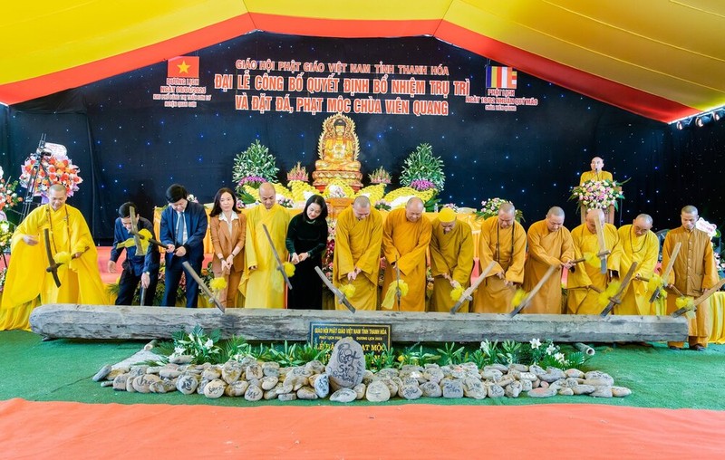 Thanh Hoá: Khởi công xây dựng và bổ nhiệm Trụ trì chùa Viên Quang ảnh 6