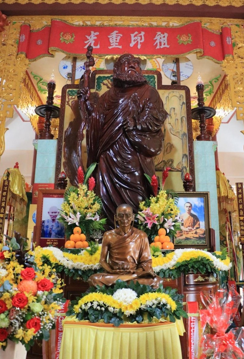 Lễ cung nghinh và an vị tôn tượng Đức tôn sư Thiện Phước ảnh 1