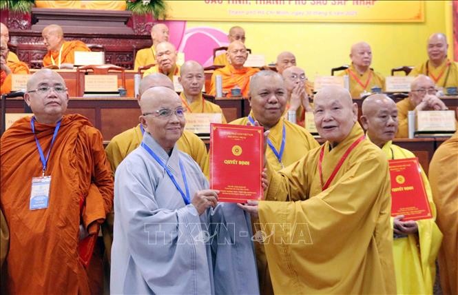 Công bố nhân sự Ban Trị sự Giáo hội Phật giáo Việt Nam 15 tỉnh, thành phố khu vực phía Nam ảnh 2