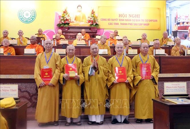 Công bố nhân sự Ban Trị sự Giáo hội Phật giáo Việt Nam 15 tỉnh, thành phố khu vực phía Nam ảnh 5