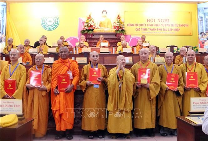 Công bố nhân sự Ban Trị sự Giáo hội Phật giáo Việt Nam 15 tỉnh, thành phố khu vực phía Nam ảnh 4