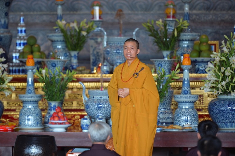 Hình ảnh một buổi thuyết giảng Phật pháp tại chùa Tam Chúc ảnh 1