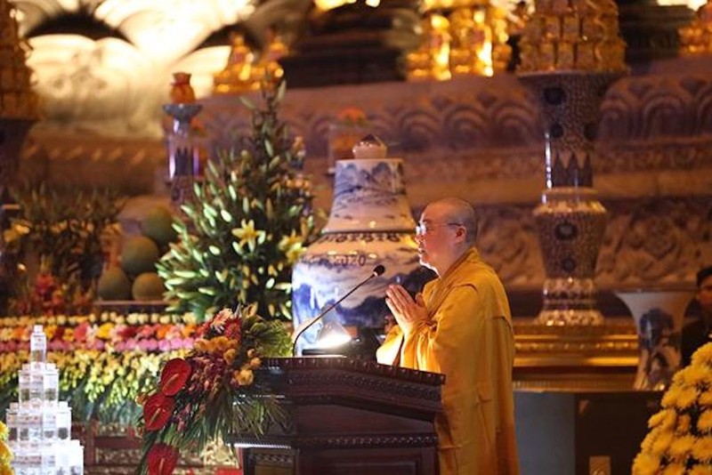 Đại lễ cầu nguyện quốc thái dân an, cầu siêu và thắp nến tri ân các Anh hùng liệt sỹ tại chùa Tam Chúc ảnh 5