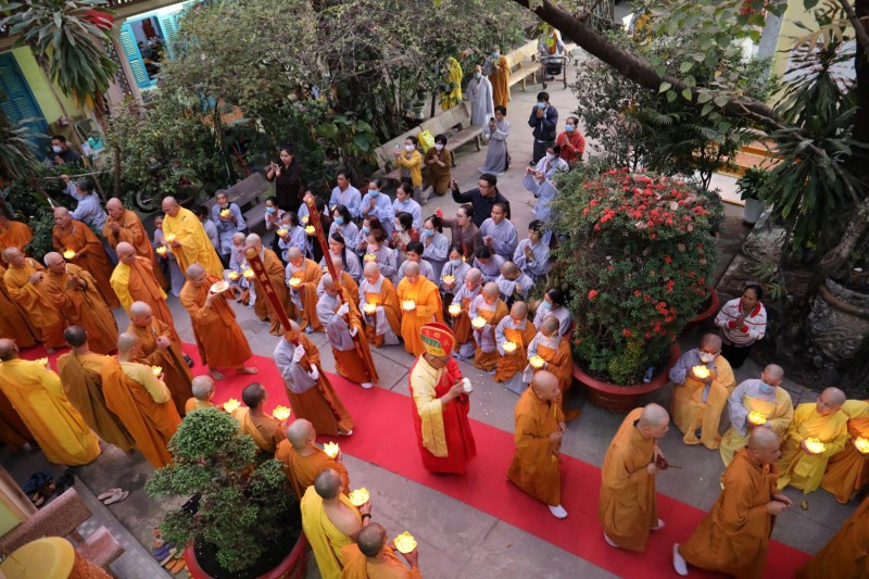 Lễ nhập kim quan Ni Trưởng thượng Huệ hạ Giác - Tông Trưởng Liên Tông Tịnh Độ Non Bồng ảnh 14