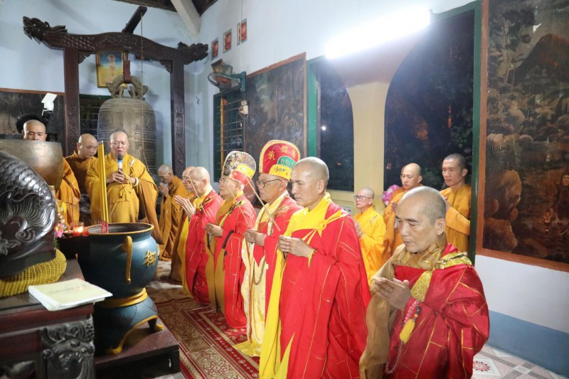 Lễ nhập kim quan Ni Trưởng thượng Huệ hạ Giác - Tông Trưởng Liên Tông Tịnh Độ Non Bồng ảnh 26