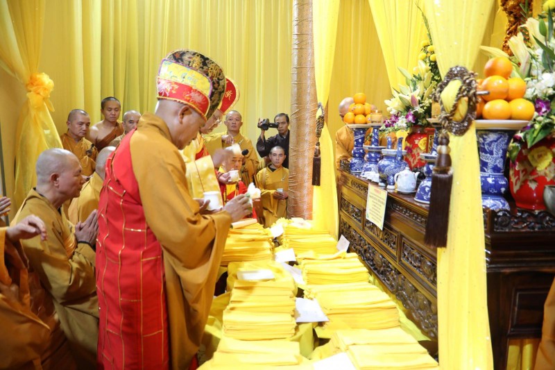 Lễ nhập kim quan Ni Trưởng thượng Huệ hạ Giác - Tông Trưởng Liên Tông Tịnh Độ Non Bồng ảnh 35
