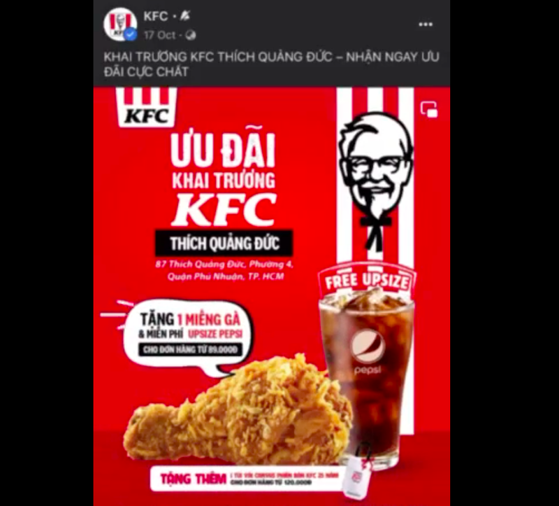 Phật tử bức xúc vì KFC Việt Nam dùng tên Danh Tăng Phật giáo để đặt tên cho quán gà rán ảnh 1