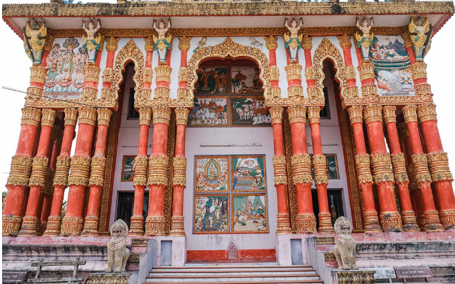 Chùa Cù Lao: Ngôi chùa độc đáo, đẹp rực rỡ ở miền Tây ảnh 2