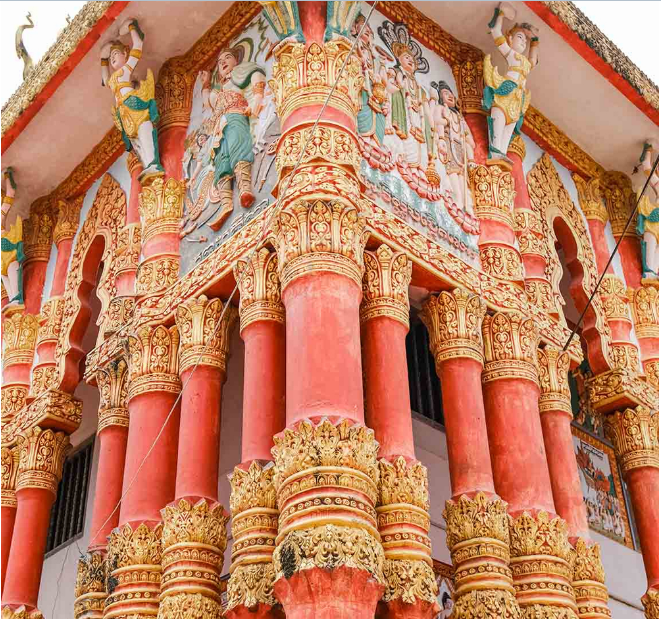 Chùa Cù Lao: Ngôi chùa độc đáo, đẹp rực rỡ ở miền Tây ảnh 4