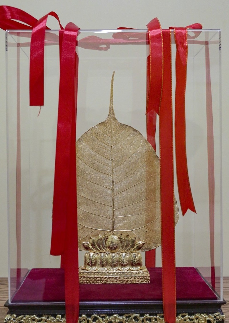 Chiêm ngưỡng độc bản lá bồ đề lớn nhất Việt Nam tại Lễ hội Quán Thế Âm Ngũ Hành Sơn ảnh 2