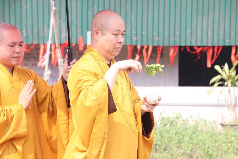 Khởi công xây dựng chính điện chùa Tu (Nghệ An) ảnh 1