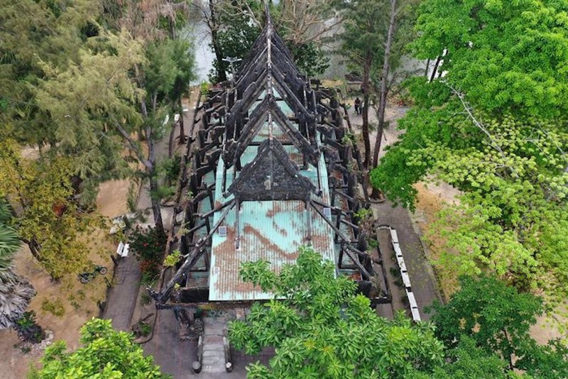 Chùa Xà Xía: Ngôi chùa đổ nát nhưng được giữ nguyên trạng ở miền Tây ảnh 4