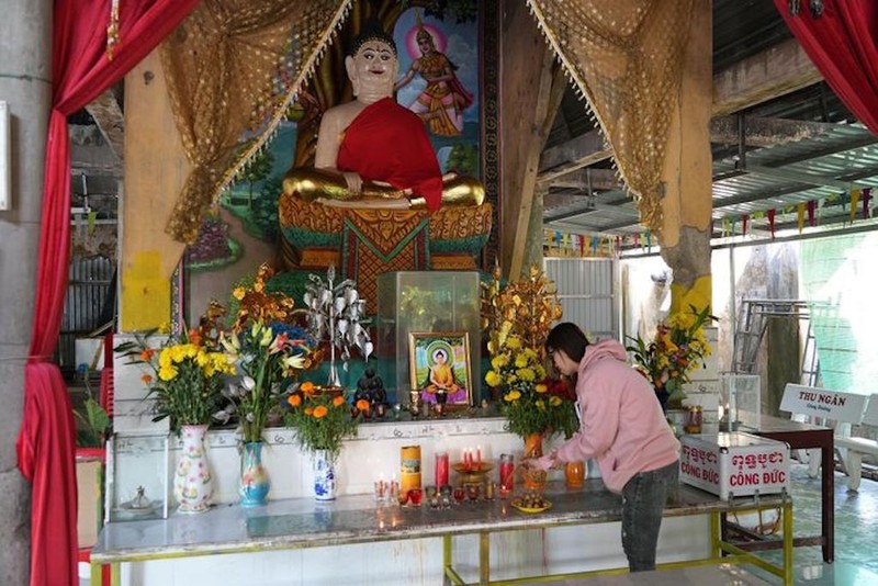 Chùa Xà Xía: Ngôi chùa đổ nát nhưng được giữ nguyên trạng ở miền Tây ảnh 8