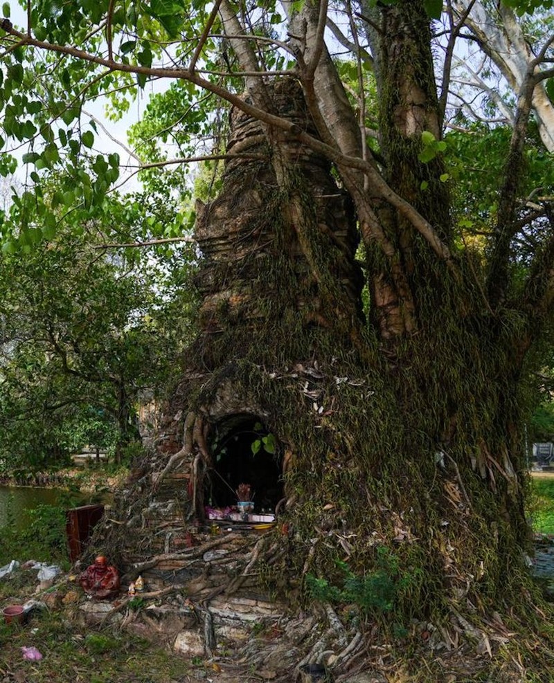 Chùa Xà Xía: Ngôi chùa đổ nát nhưng được giữ nguyên trạng ở miền Tây ảnh 9