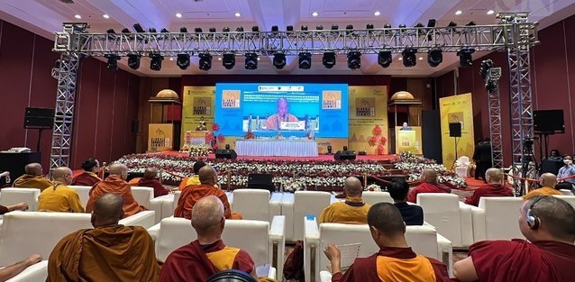 Thông điệp của Đức Pháp chủ GHPGVN tại Hội nghị Thượng đỉnh Phật giáo ảnh 1