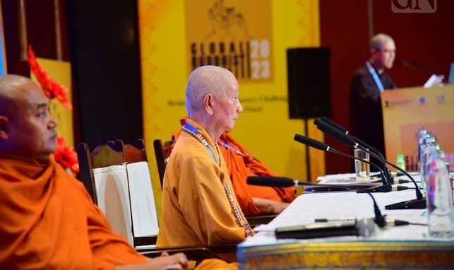 Thông điệp của Đức Pháp chủ GHPGVN tại Hội nghị Thượng đỉnh Phật giáo ảnh 4