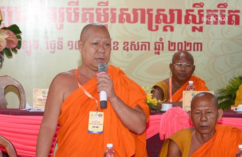 Tọa đàm 'Phật giáo Nam tông Khmer tỉnh An Giang đồng hành cùng dân tộc' ảnh 3