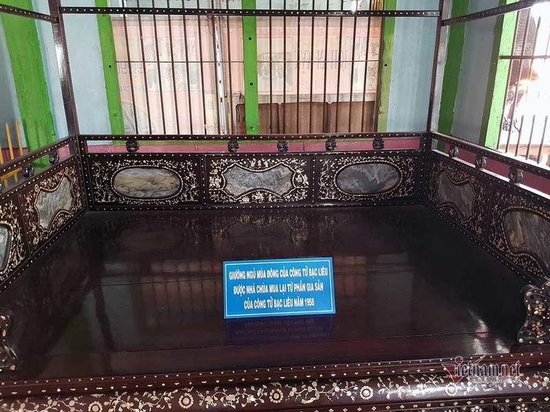 Ngôi chùa cổ ở miền Tây và hai chiếc giường độc đáo của công tử Bạc Liêu ảnh 3